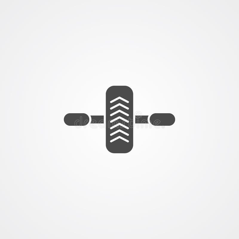 Gimnastyczny rolkowy wektorowy ikona znaka symbol ilustracja wektor Gimnastyczny rolkowy wektorowy ikona znaka symbol ilustracja wektor