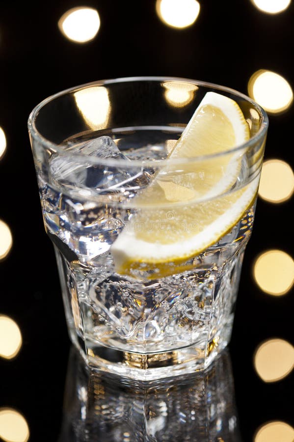 Gin Tonic or Tom Collins stock image. Image of decorative 30502405