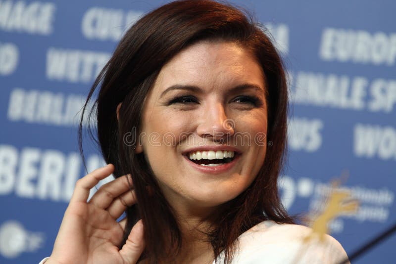 Gina Carano editorial stock image. Image of female, coiffure 24021189