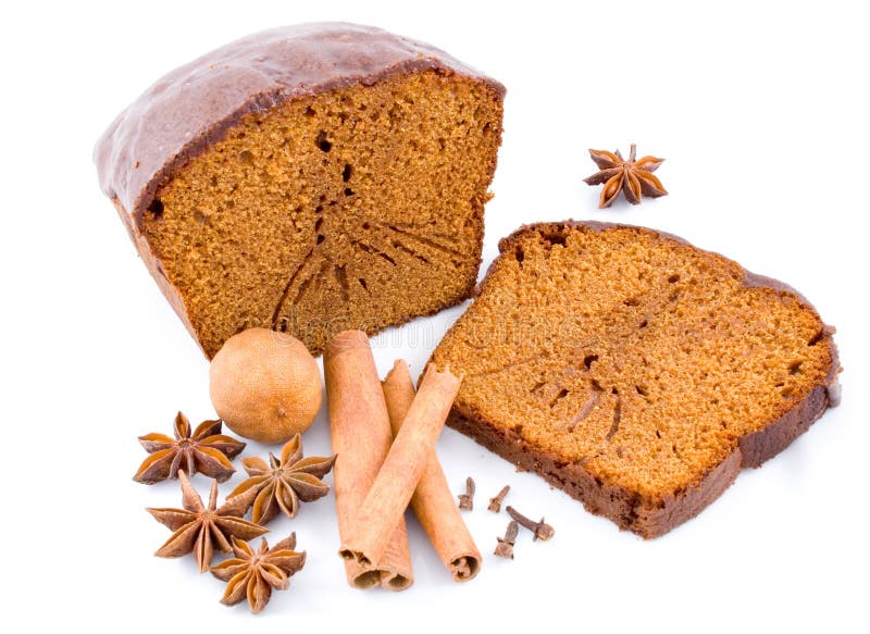 Ginger-bread, honey-cake with spices