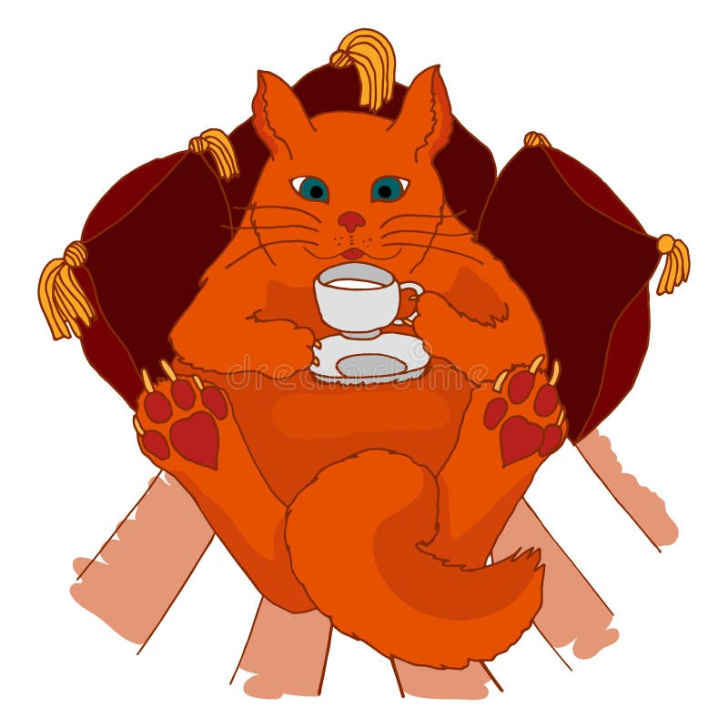 Cat Milk Saucer Stock Illustrations 65 Cat Milk Saucer Stock