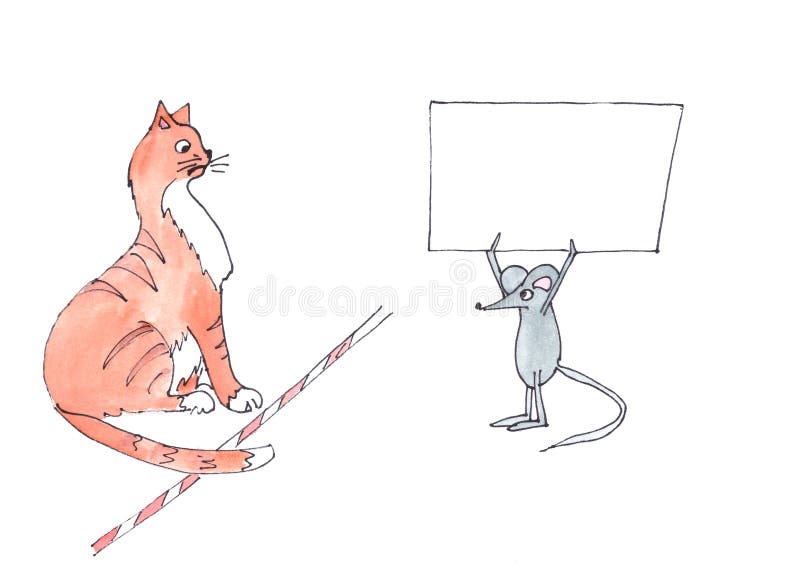 Cat Catching Mouse Stock Illustrations – 102 Cat Catching Mouse Stock  Illustrations, Vectors & Clipart - Dreamstime