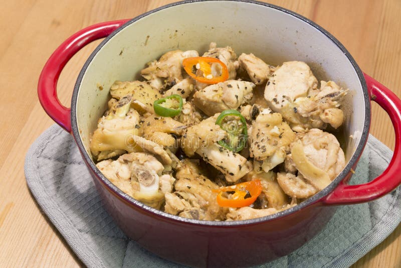 Ginger chicken pot stock image. Image of cooking, foods 36662967