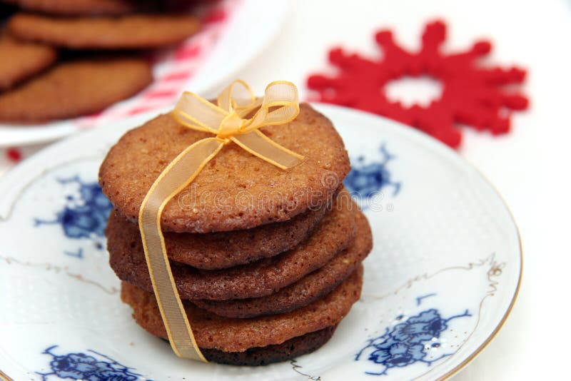 Ginger Cookies and Milk stock image. Image of drinks 69938657