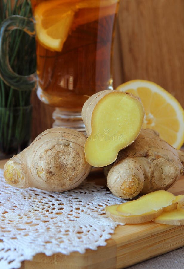 Ginger cut in slices stock image. Image of ginger, flavor 32400641