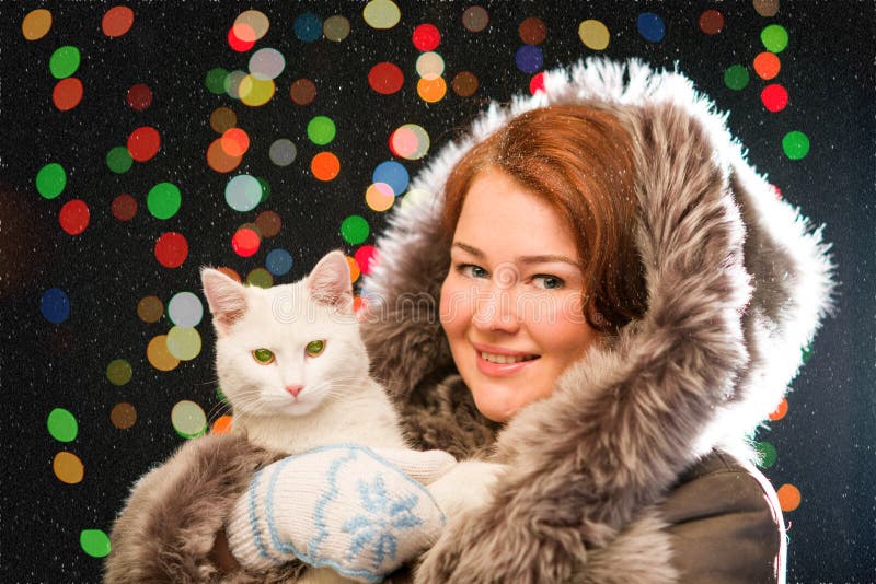 Cat Wearing Coat Snow Stock Photos - Free & Royalty-Free Stock