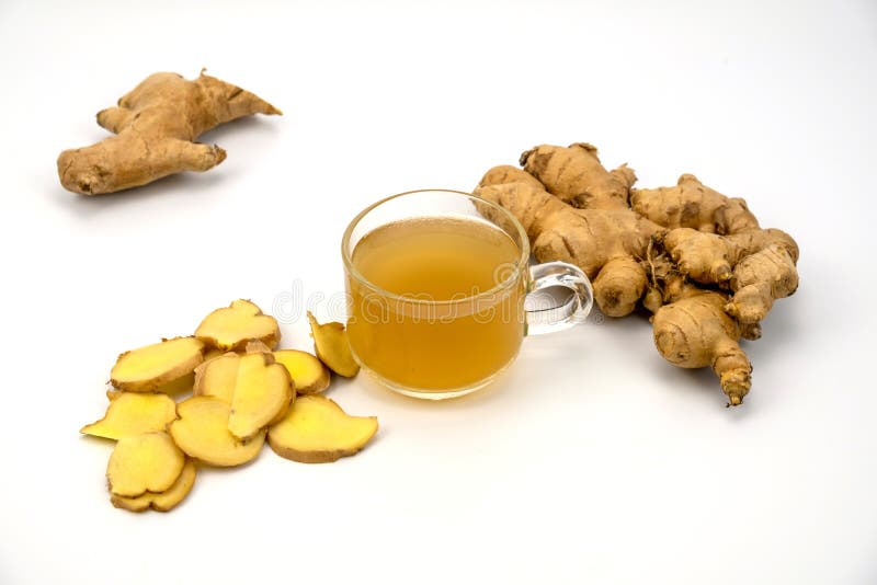 Ginger juice and root