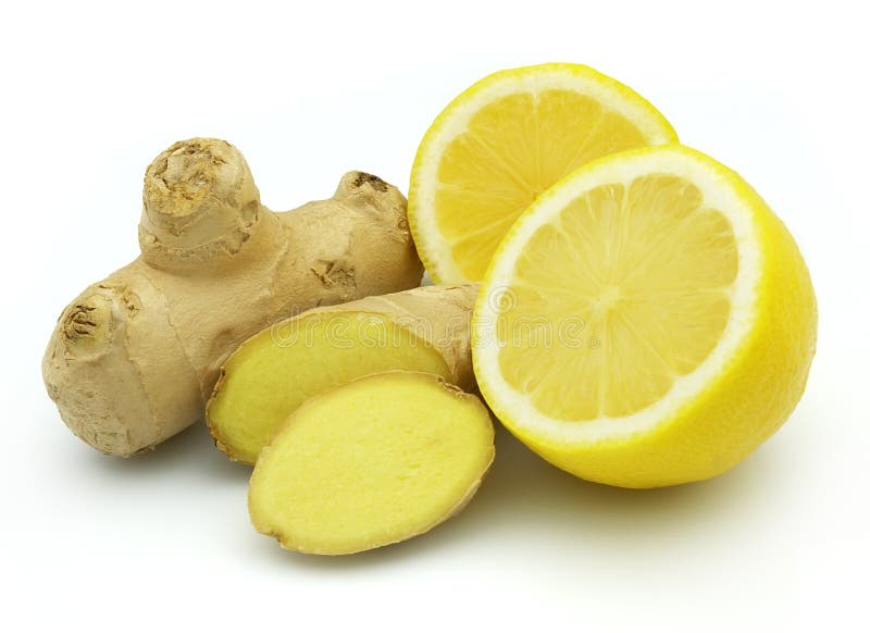 Ginger with lemon