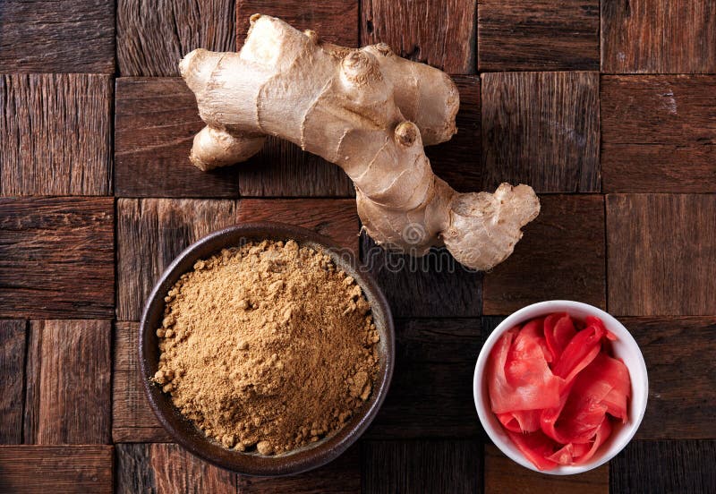 Ginger powder and root