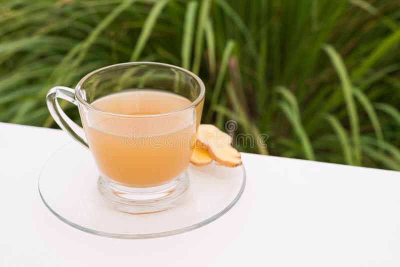 Ginger Tea from Ground Ginger and Honey Stock Image Image of oriental