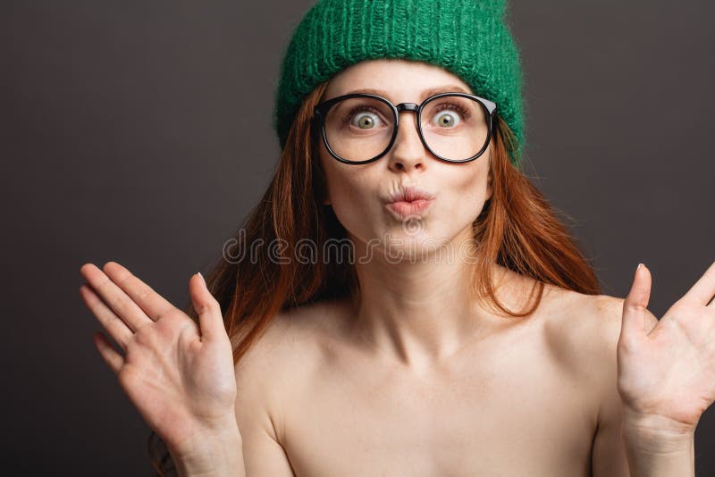 Nude Women Wearing Glasses