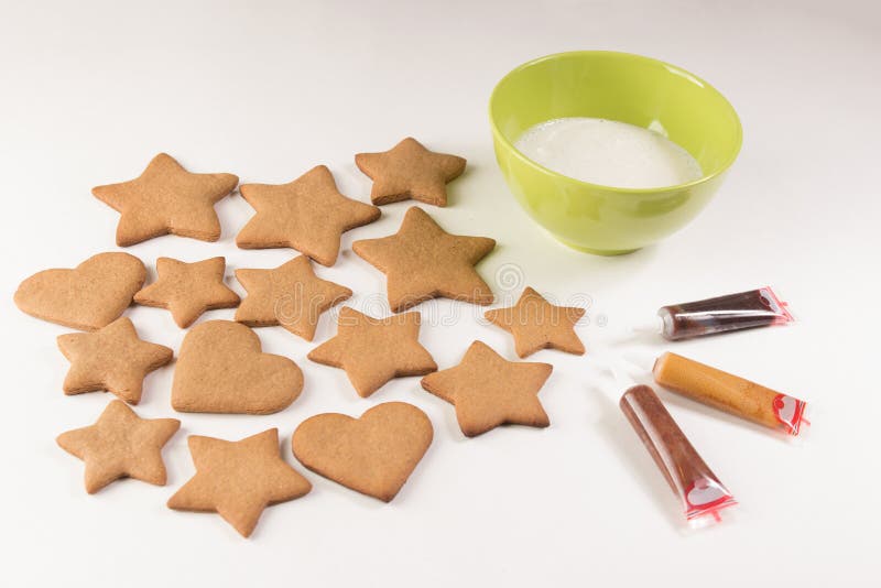 Gingerbread decoration royalty free stock photography