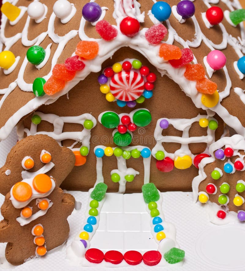 Gingerbread house stock photo. Image of treat, christmas 12104238