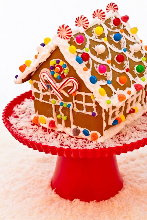 Gingerbread House stock image. Image of goods, gumdrops 37750495