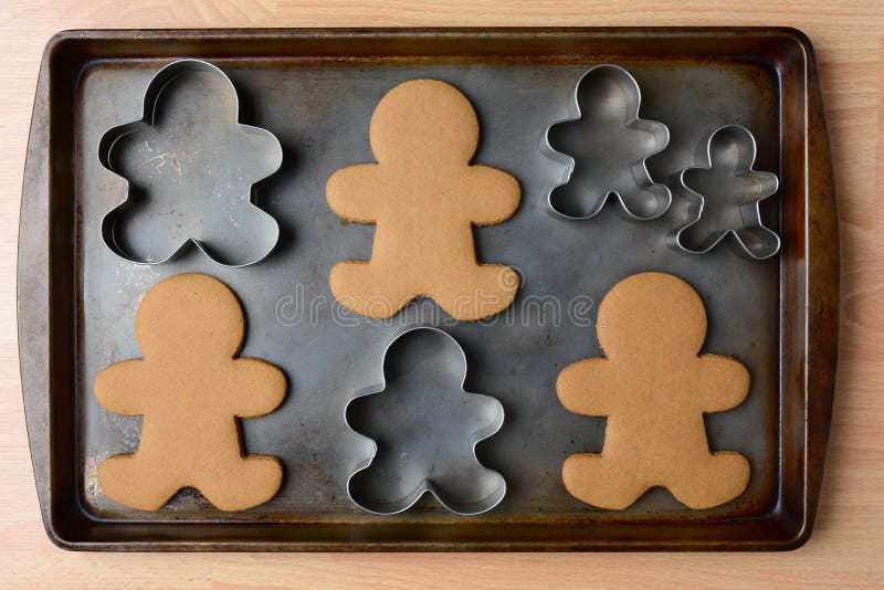 Gingerbread Man Cookies and Cutters