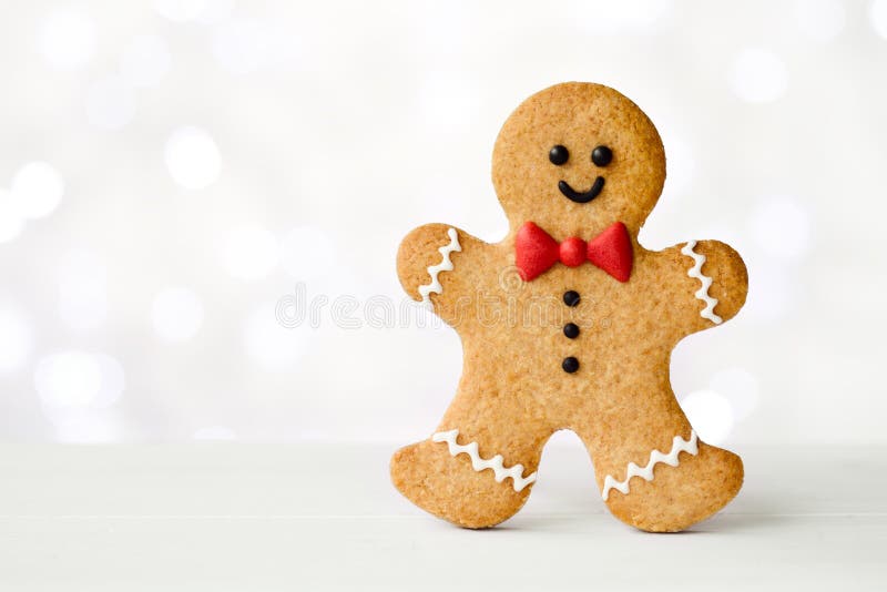 Gingerbread man stock photos