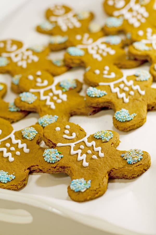 Gingerbread Men Cookies Picture. Image: 6153057