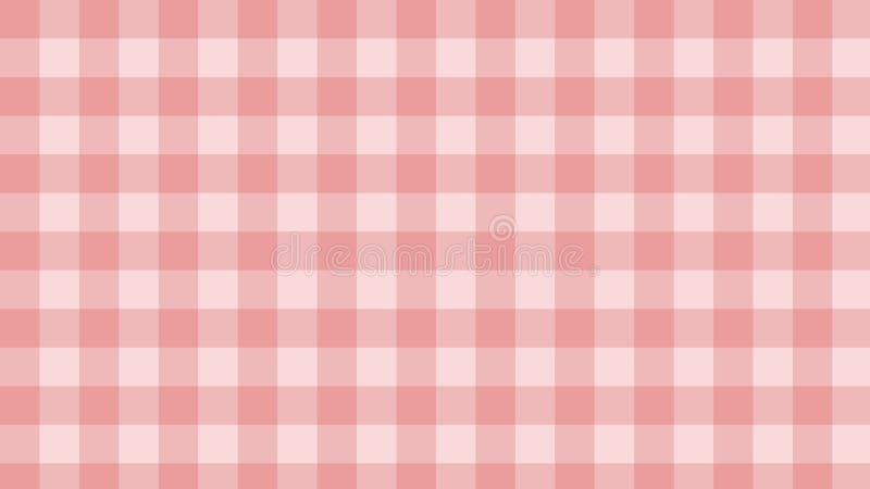 tartan pequeno rosa estético, guingão, xadrez, damas, ilustração