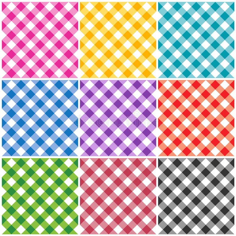 Gingham patterns / textures in different colors for Thanksgiving, home decorating, napkins, tablecloths, picnics. arts, crafts and scrap books. Gingham patterns / textures in different colors for Thanksgiving, home decorating, napkins, tablecloths, picnics. arts, crafts and scrap books.