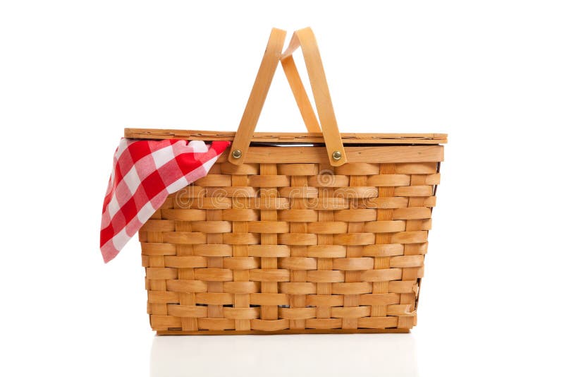 gingham υφασμάτων καλαθιών picnic λυ στοκ εικόνες με δικαίωμα ελεύθερης χρήσης gingham υφασμάτων καλαθιών picnic λυ στοκ εικόνες με δικαίωμα ελεύθερης χρήσης