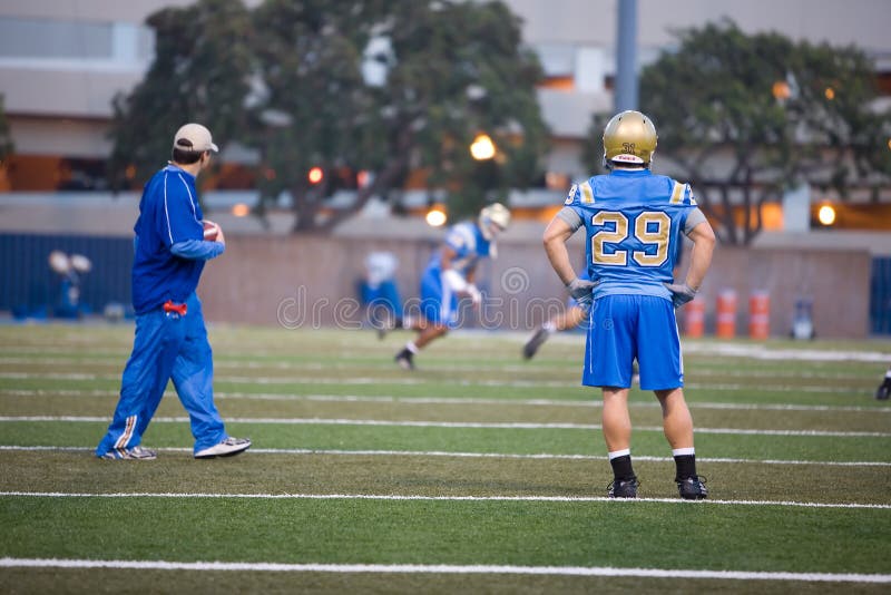 Giocatori di football americano 2 immagini stock Giocatori di football americano 2 immagini stock