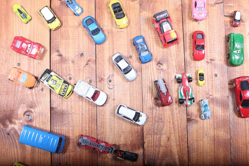 Giocattoli delle automobili fotografia stock Giocattoli delle automobili fotografia stock