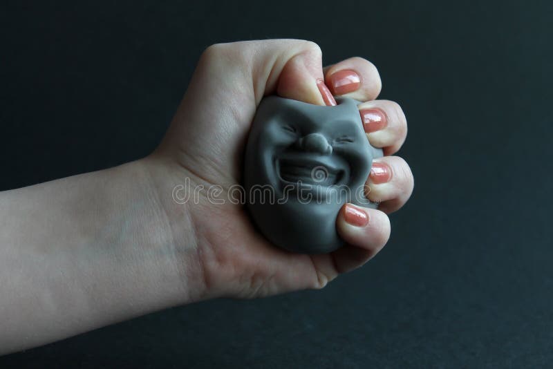 Giocattolo di stupore del silicone di divertimento antistress nella mano di Giocattolo per lo sviluppo del motore della mano immagini stock libere da diritti Giocattolo di stupore del silicone di divertimento antistress nella mano di Giocattolo per lo sviluppo del motore della mano immagini stock libere da diritti