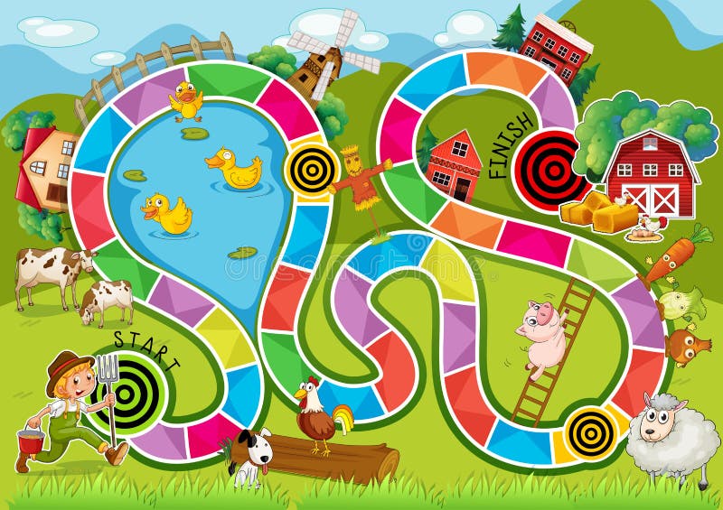 Gioco da tavolo royalty illustrazione gratis Gioco da tavolo royalty illustrazione gratis