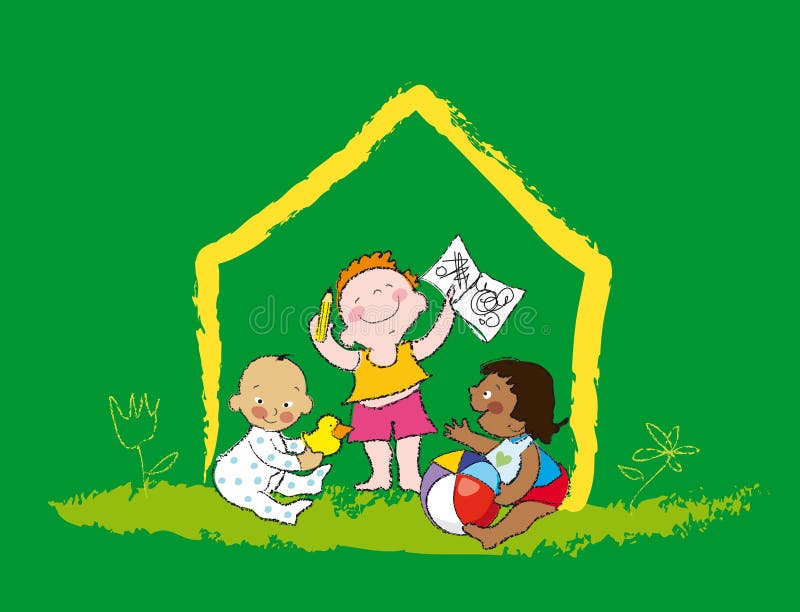 gioco dei bambini royalty illustrazione gratis gioco dei bambini royalty illustrazione gratis