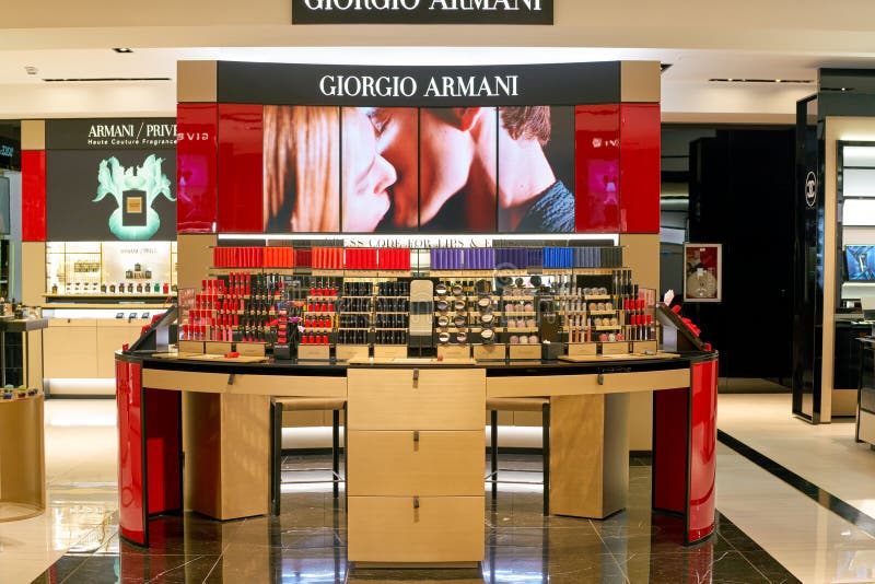 giorgio armani beauty store