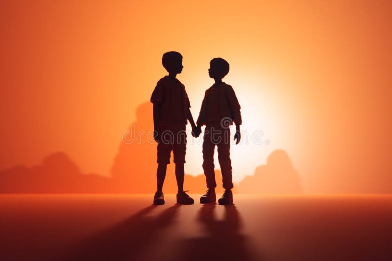 Giornata mondiale dell'amicizia sostegno aiuto e concetto di comunità giovanile sostegno atteggiamento amichevole e reciproco per royalty illustrazione gratis