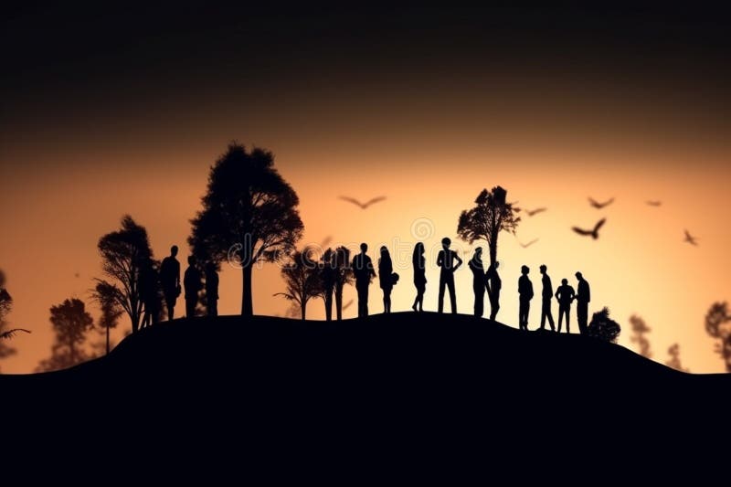 Giornata mondiale dell'amicizia sostegno aiuto e concetto di comunità giovanile sostegno atteggiamento amichevole e reciproco per royalty illustrazione gratis
