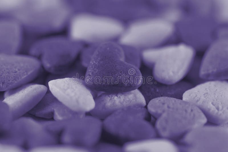 Giorno del `s del biglietto di S Tonificando nel colore di pantone - ultravioletto Macro fotografia stock libera da diritti Giorno del `s del biglietto di S Tonificando nel colore di pantone - ultravioletto Macro fotografia stock libera da diritti