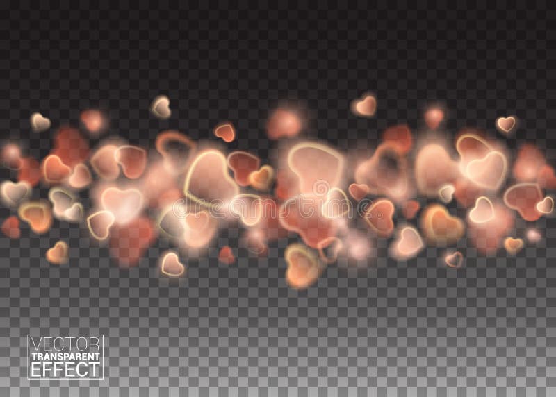 Giorno di biglietti di S. Valentino dei cuori brillanti di rosso di esplosione Coriandoli del cuore royalty illustrazione gratis Giorno di biglietti di S. Valentino dei cuori brillanti di rosso di esplosione Coriandoli del cuore royalty illustrazione gratis