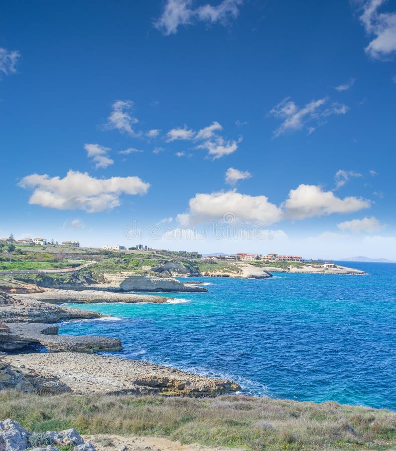 Giorno di estate a Porto Torres immagini stock libere da diritti Giorno di estate a Porto Torres immagini stock libere da diritti