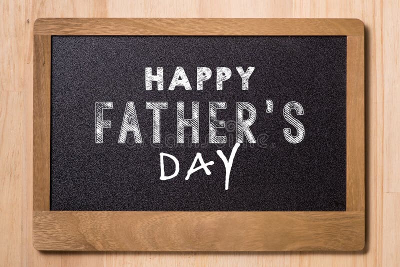 Fathers day message wooden background. Fathers day message wooden background