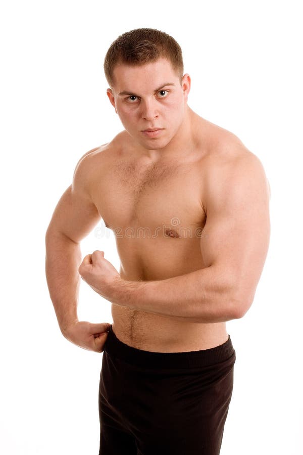 Giovane atleta fotografia stock libera da diritti