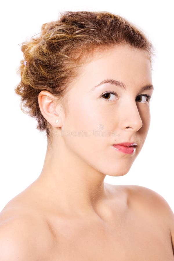 Giovane donna immagine stock