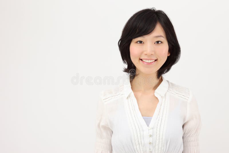 Giovane donna asiatica fotografie stock Giovane donna asiatica fotografie stock