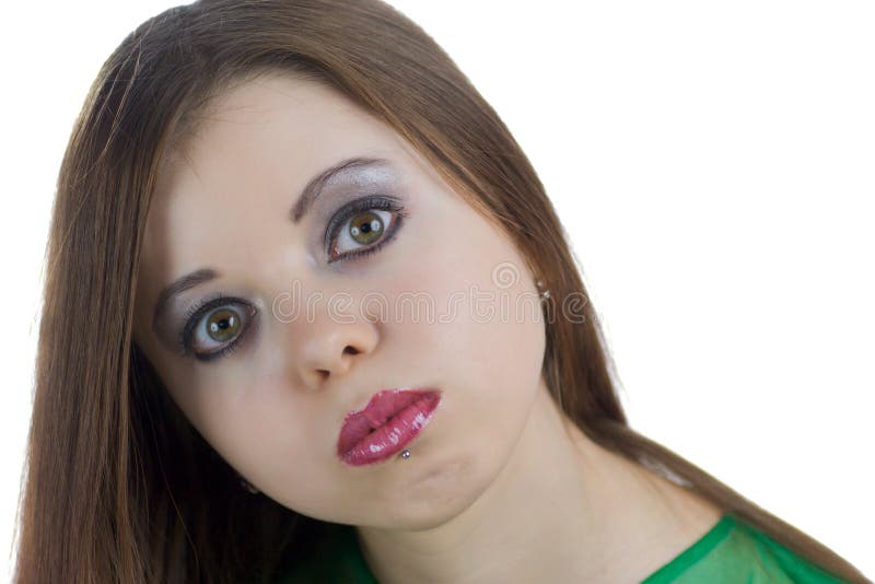 Ragazza giovane divertente immagine stock libera da diritti