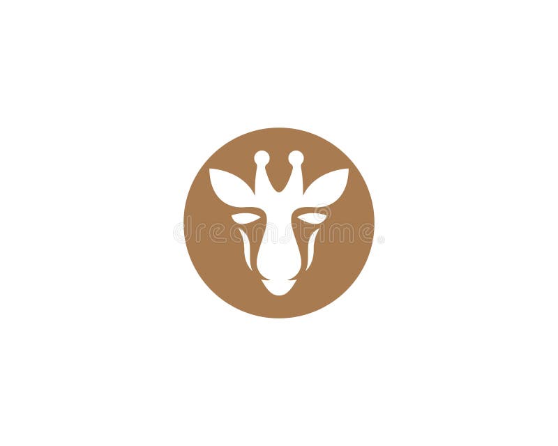 Giraffe πρότυπο λογότυπων απεικόνιση αποθεμάτων Giraffe πρότυπο λογότυπων απεικόνιση αποθεμάτων