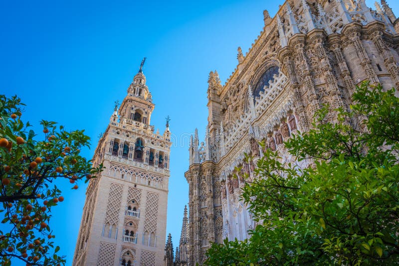 Giralda bell tower, Seville, Spain.