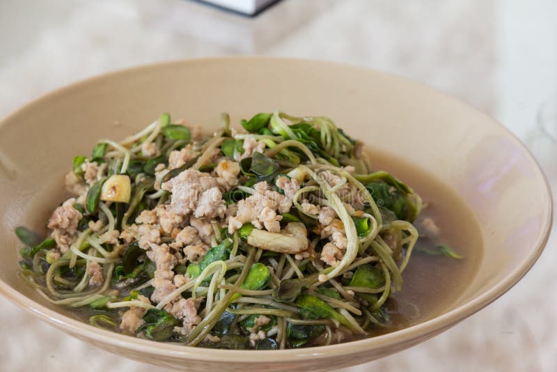 Girasol joven delicioso frito imágenes de archivo libres de regalías