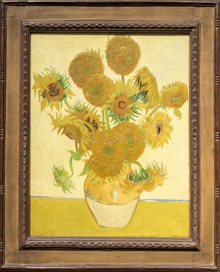 Sunflowers is the name of two series of still life paintings by the Dutch painter Vincent van Gogh. The earlier series, executed in Paris in 1887. Sunflowers is the name of two series of still life paintings by the Dutch painter Vincent van Gogh. The earlier series, executed in Paris in 1887.