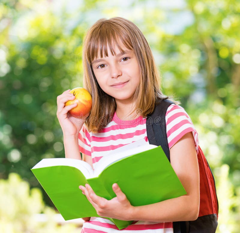 Girl back to school