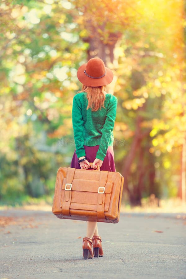 Girl with bag