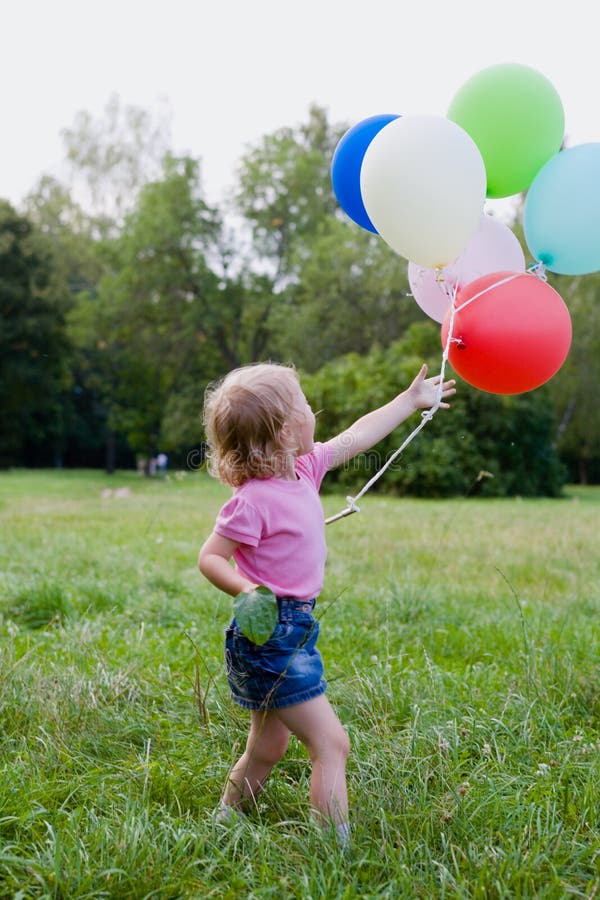Girl With Balloon Picture. Image 2944705