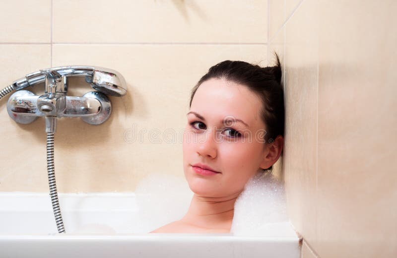 Girl Going To Bathroom