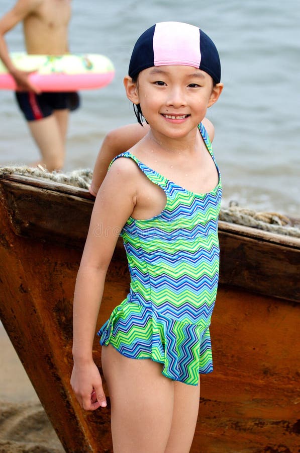 Pequeno en Playa.