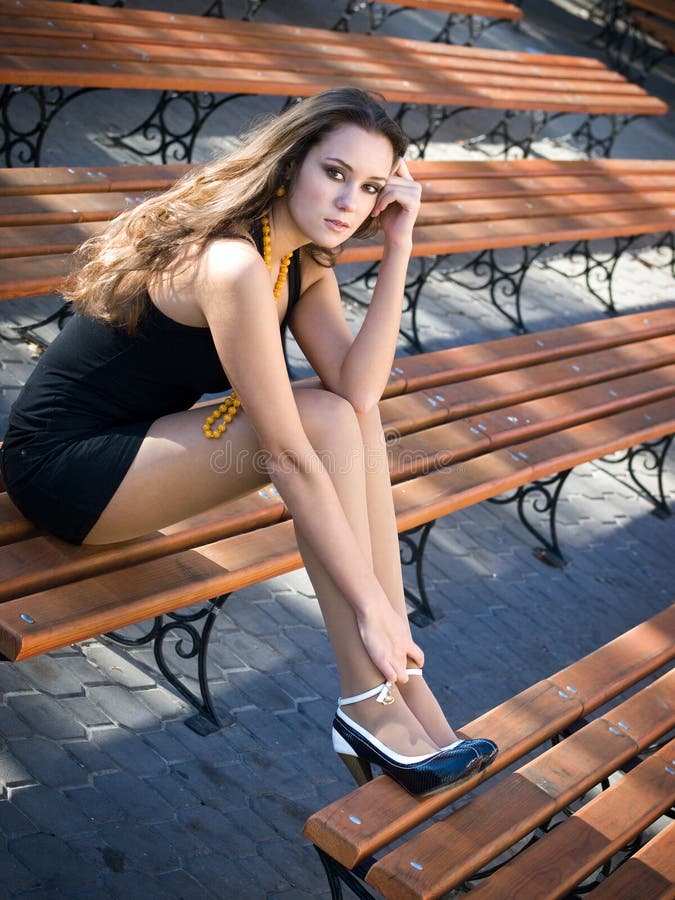 Girl on the bench